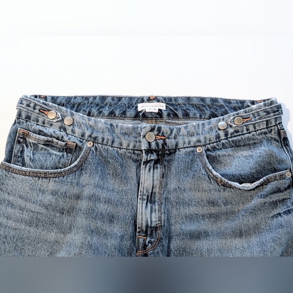 Good American Women's Good 90' Distressed Blue Jeans ~ Size 12/31 - Picture 13 of 13